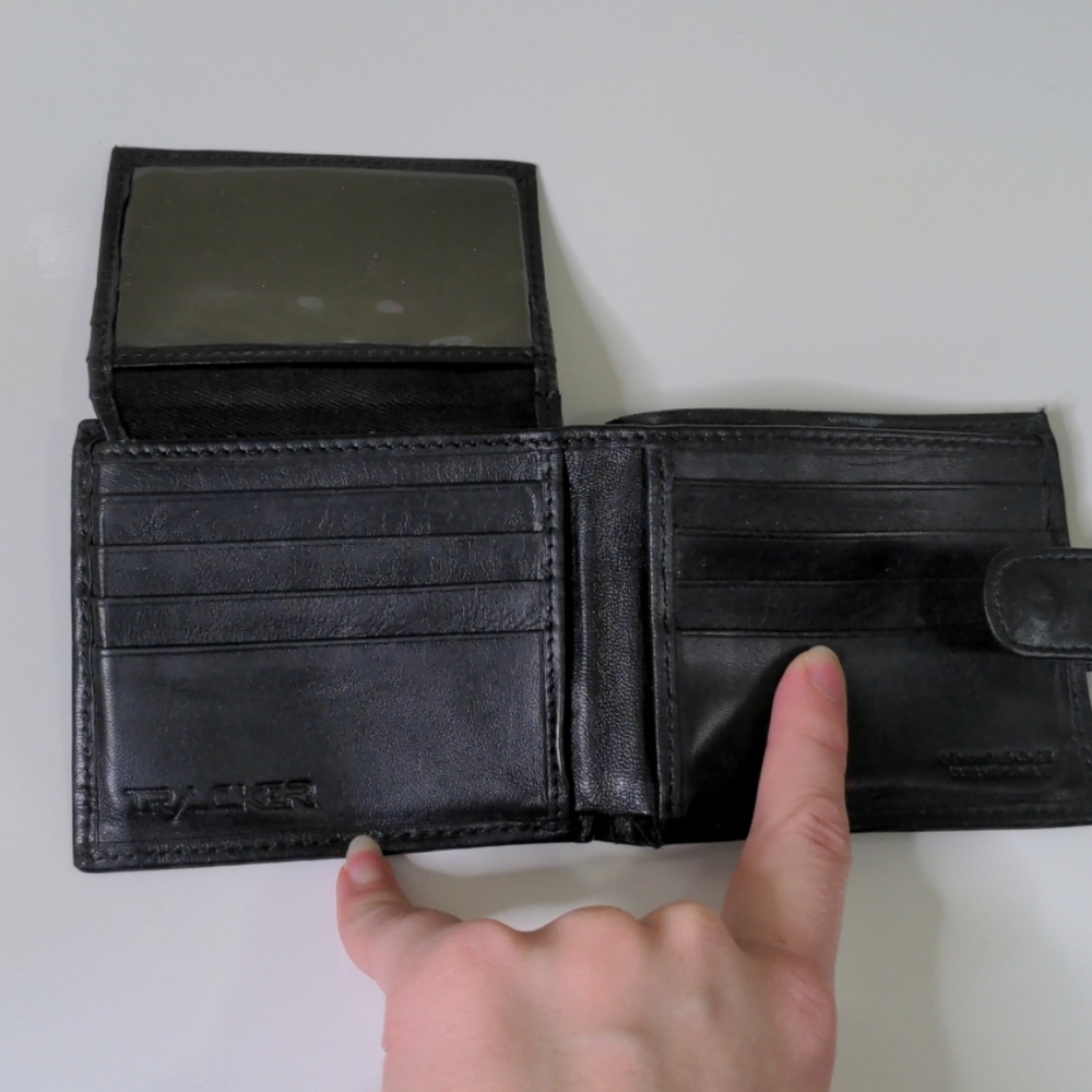 Tracker Leather Wallet - Picture 3 of 5